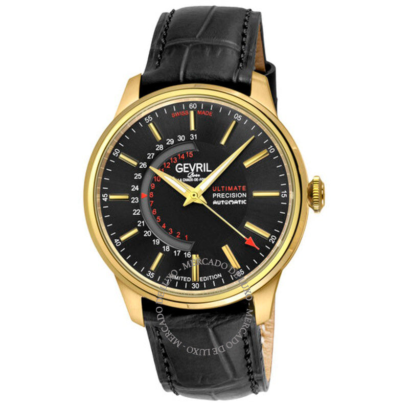 Relógio Guggenheim Automático Mostrador Preto 44 mm - Mercado de Luxo - O Maior E-Commerce de Bens, Produtos e Serviços de Luxo do Brasil.