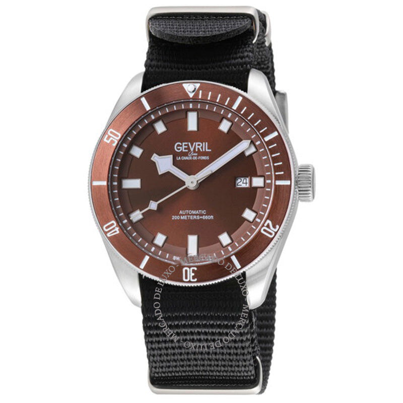 Relógio Yorkville Automático Mostrador Marrom 43 mm - Mercado de Luxo - O Maior E-Commerce de Bens, Produtos e Serviços de Luxo do Brasil.