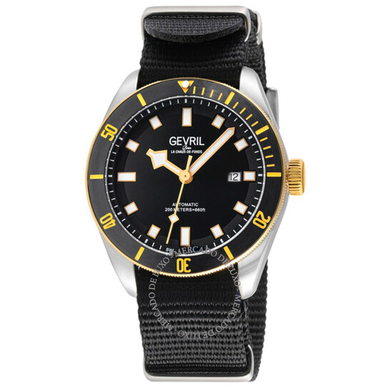 Relógio Yorkville Automático Mostrador Preto 43 mm - Mercado de Luxo - O Maior E-Commerce de Bens, Produtos e Serviços de Luxo do Brasil.