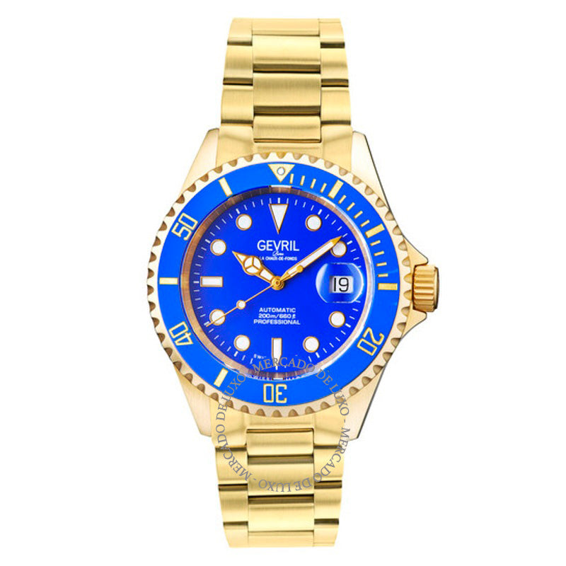 Relógio Wallstreet Automático Mostrador Azul 43 mm - Mercado de Luxo - O Maior E-Commerce de Bens, Produtos e Serviços de Luxo do Brasil.