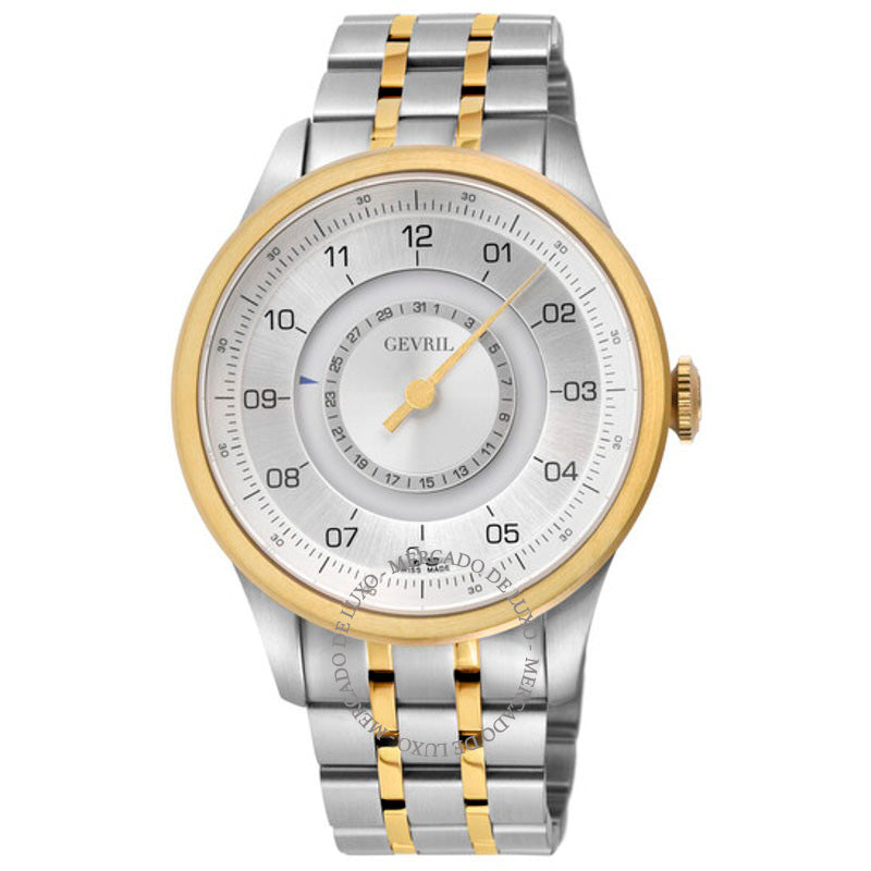 Relógio Jones St Mostrador Automático Prateado 45 mm - Mercado de Luxo - O Maior E-Commerce de Bens, Produtos e Serviços de Luxo do Brasil.