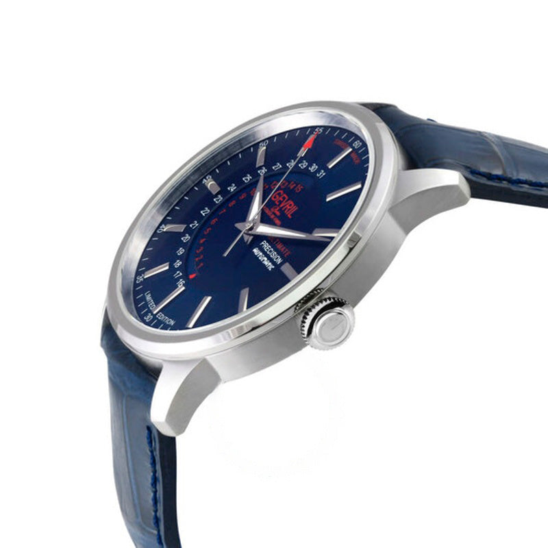 Relógio Guggenheim Automático Mostrador Azul 44 mm - Mercado de Luxo - O Maior E-Commerce de Bens, Produtos e Serviços de Luxo do Brasil.