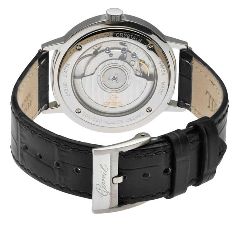 Relógio Guggenheim Automático Mostrador Azul 40 mm - Mercado de Luxo - O Maior E-Commerce de Bens, Produtos e Serviços de Luxo do Brasil.