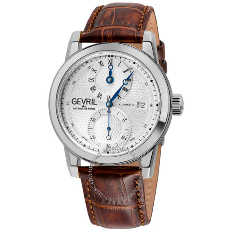 Relógio Gramercy Automático Mostrador Prateado 39 mm - Mercado de Luxo - O Maior E-Commerce de Bens, Produtos e Serviços de Luxo do Brasil.