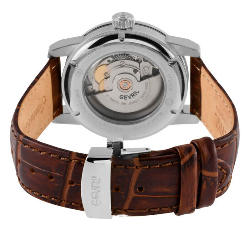Relógio Gramercy Automático Mostrador Prateado 39 mm - Mercado de Luxo - O Maior E-Commerce de Bens, Produtos e Serviços de Luxo do Brasil.