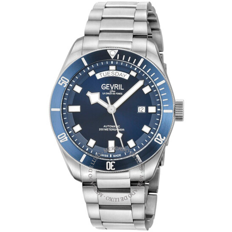 Relógio Yorkville Automático Mostrador Azul 43 mm - Mercado de Luxo - O Maior E-Commerce de Bens, Produtos e Serviços de Luxo do Brasil.