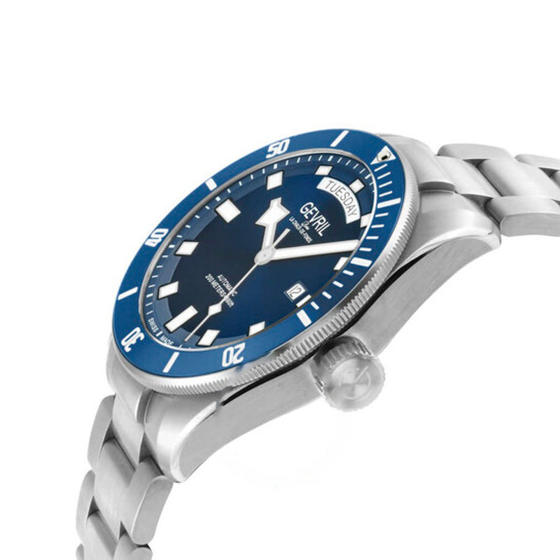 Relógio Yorkville Automático Mostrador Azul 43 mm - Mercado de Luxo - O Maior E-Commerce de Bens, Produtos e Serviços de Luxo do Brasil.