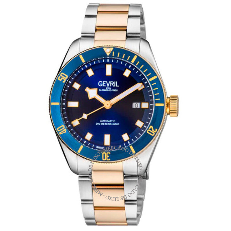 Relógio Yorkville Automático Mostrador Azul 43 mm - Mercado de Luxo - O Maior E-Commerce de Bens, Produtos e Serviços de Luxo do Brasil.