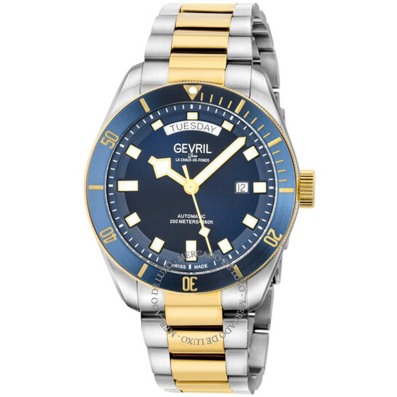 Relógio Yorkville Automático Mostrador Azul 43 mm - Mercado de Luxo - O Maior E-Commerce de Bens, Produtos e Serviços de Luxo do Brasil.