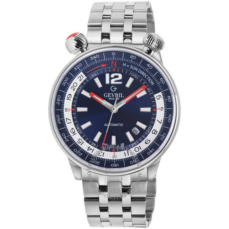 Relógio Wallabout Automático Mostrador Azul 44 mm - Mercado de Luxo - O Maior E-Commerce de Bens, Produtos e Serviços de Luxo do Brasil.