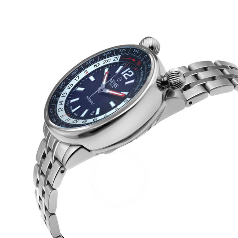 Relógio Wallabout Automático Mostrador Azul 44 mm - Mercado de Luxo - O Maior E-Commerce de Bens, Produtos e Serviços de Luxo do Brasil.
