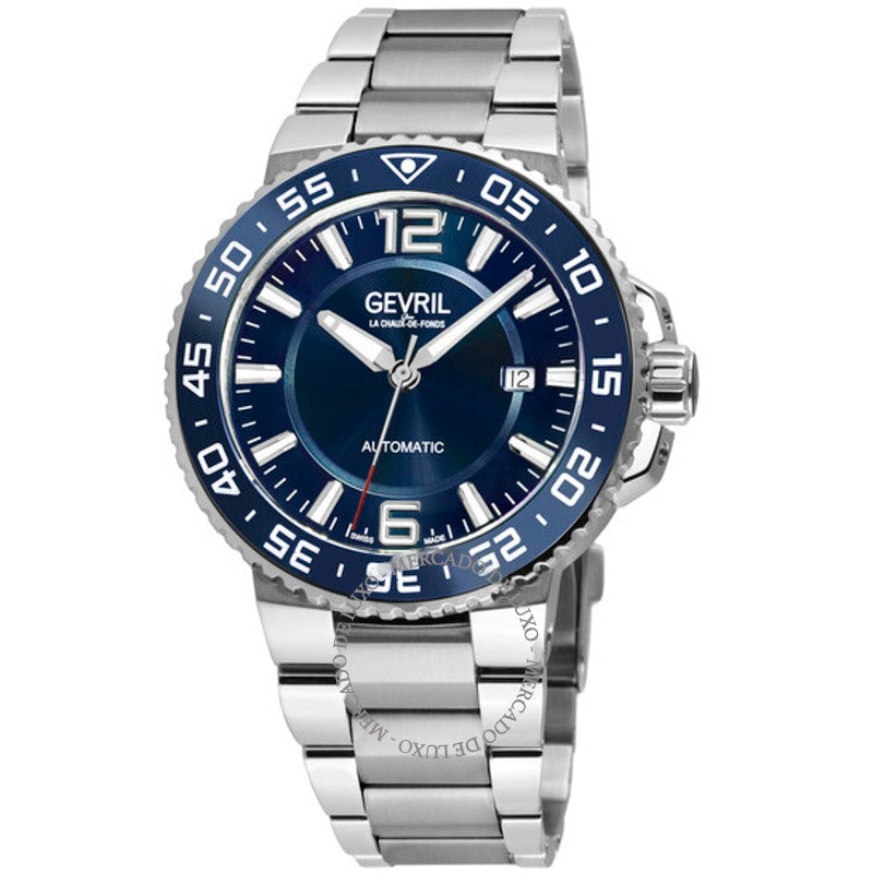 Relógio Riverside Automático Mostrador Azul 42 mm - Mercado de Luxo - O Maior E-Commerce de Bens, Produtos e Serviços de Luxo do Brasil.