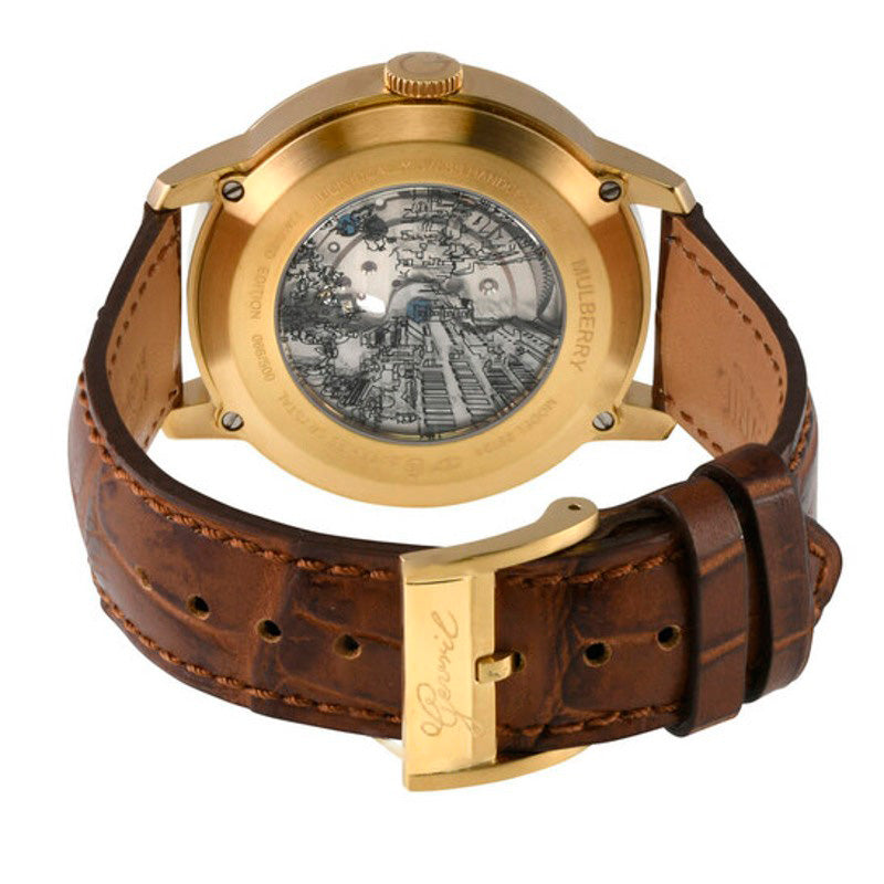 Relógio Mulberry Automático Mostrador Branco 42 mm - Mercado de Luxo - O Maior E-Commerce de Bens, Produtos e Serviços de Luxo do Brasil.