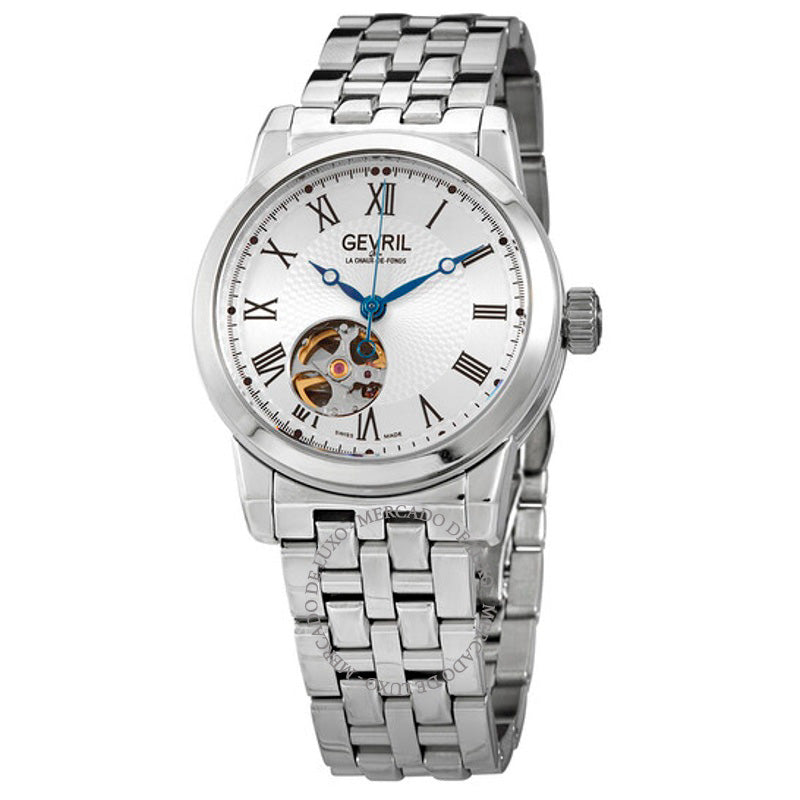 Relógio Madison Automatic Silver Dial  - Mercado de Luxo - O Maior E-Commerce de Bens, Produtos e Serviços de Luxo do Brasil.