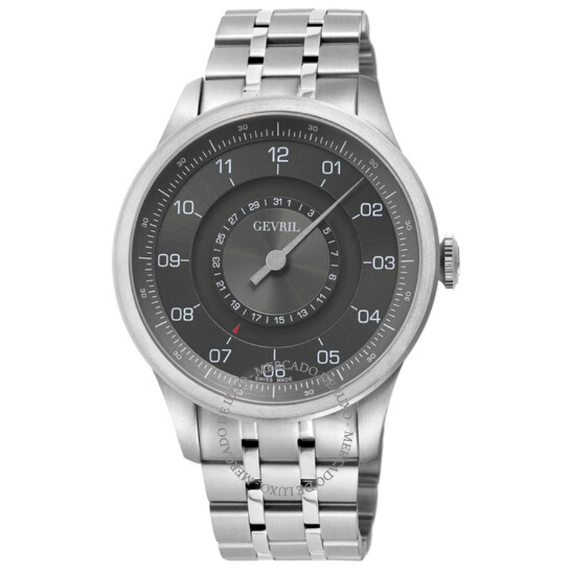 Relógio Jones St Mostrador Cinza Automático 45 mm - Mercado de Luxo - O Maior E-Commerce de Bens, Produtos e Serviços de Luxo do Brasil.