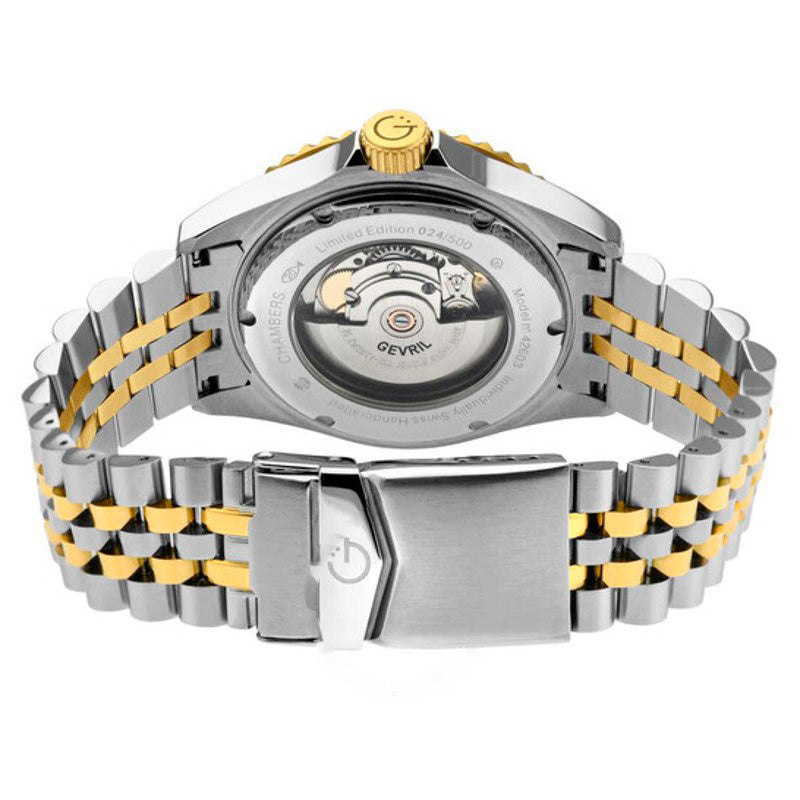 Relógio Chambers Automático Mostrador Azul 43 mm - Mercado de Luxo - O Maior E-Commerce de Bens, Produtos e Serviços de Luxo do Brasil.