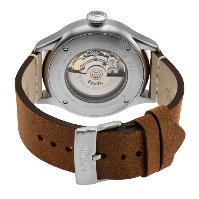 Relógio Vaughn Automático Mostrador Preto 44 mm - Mercado de Luxo - O Maior E-Commerce de Bens, Produtos e Serviços de Luxo do Brasil.