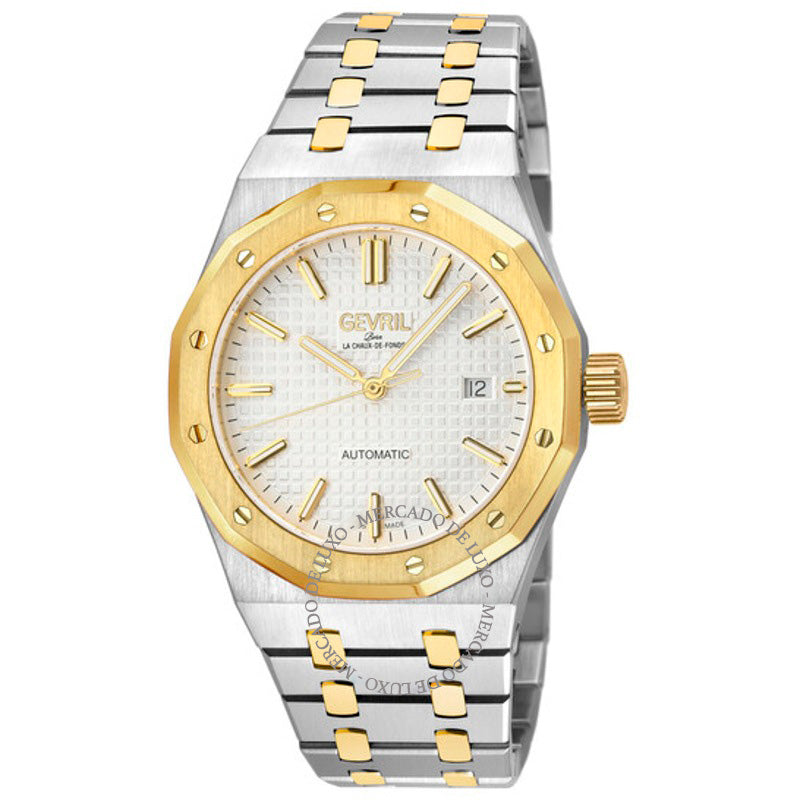 Relógio Gotham Automático Mostrador Branco 41 mm - Mercado de Luxo - O Maior E-Commerce de Bens, Produtos e Serviços de Luxo do Brasil.