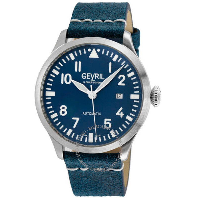 Relógio Vaughn Automático Mostrador Azul 44 mm - Mercado de Luxo - O Maior E-Commerce de Bens, Produtos e Serviços de Luxo do Brasil.