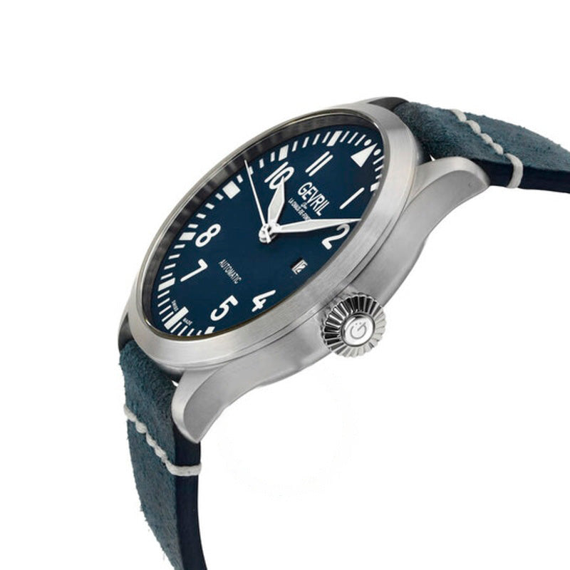 Relógio Vaughn Automático Mostrador Azul 44 mm - Mercado de Luxo - O Maior E-Commerce de Bens, Produtos e Serviços de Luxo do Brasil.