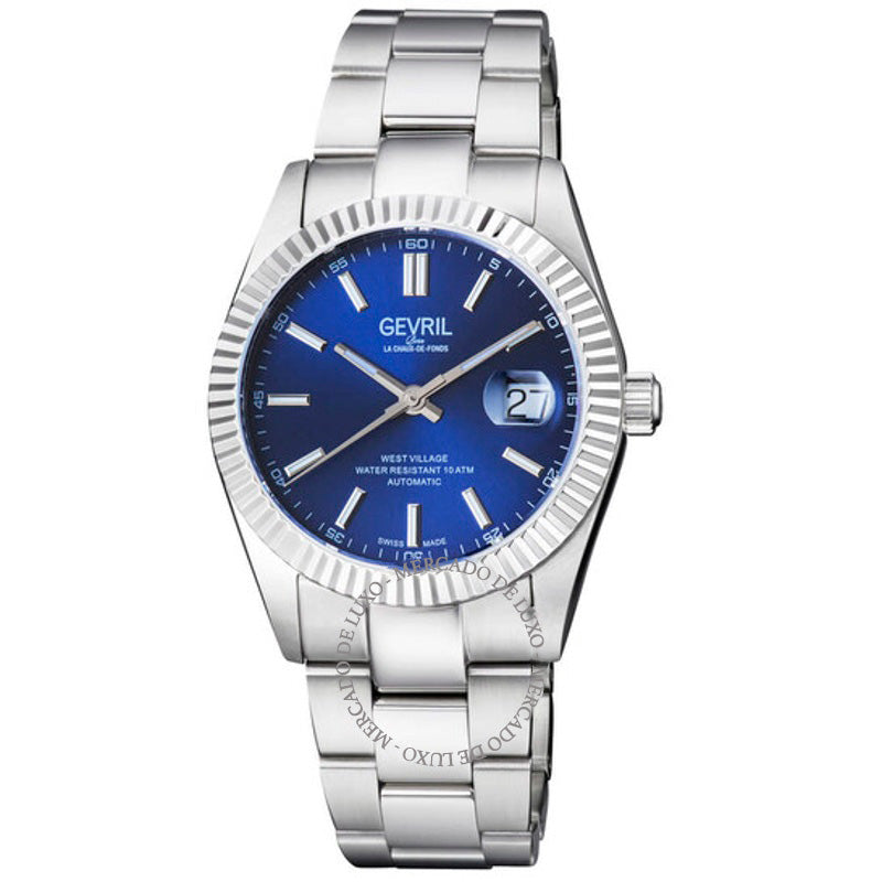 Relógio Mostrador Azul de West Village 40 mm - Mercado de Luxo - O Maior E-Commerce de Bens, Produtos e Serviços de Luxo do Brasil.
