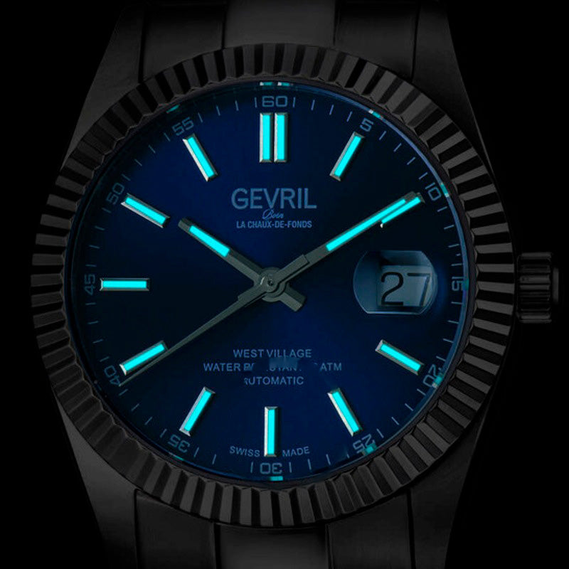 Relógio Mostrador Azul de West Village 40 mm - Mercado de Luxo - O Maior E-Commerce de Bens, Produtos e Serviços de Luxo do Brasil.