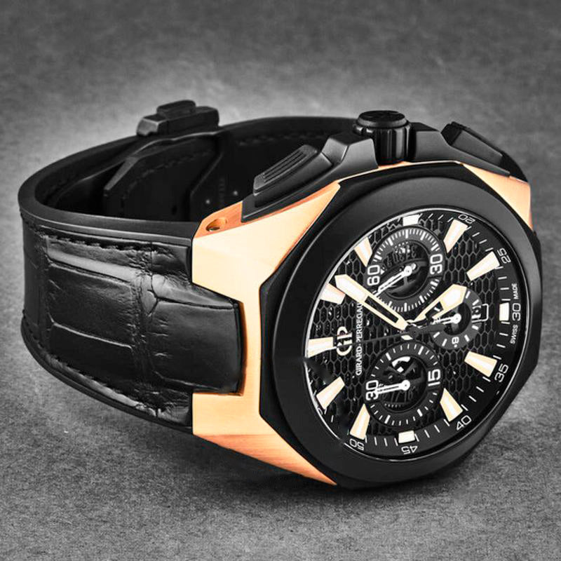 Relógio Sea Hawk Cronógrafo Automático Mostrador Preto 44 mm - Mercado de Luxo - O Maior E-Commerce de Bens, Produtos e Serviços de Luxo do Brasil.