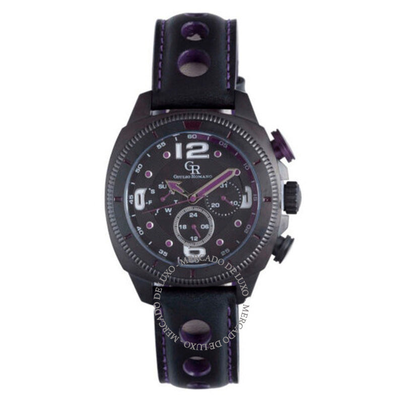 Relógio Pescara Quartzo Mostrador Preto 42 mm - Mercado de Luxo - O Maior E-Commerce de Bens, Produtos e Serviços de Luxo do Brasil.