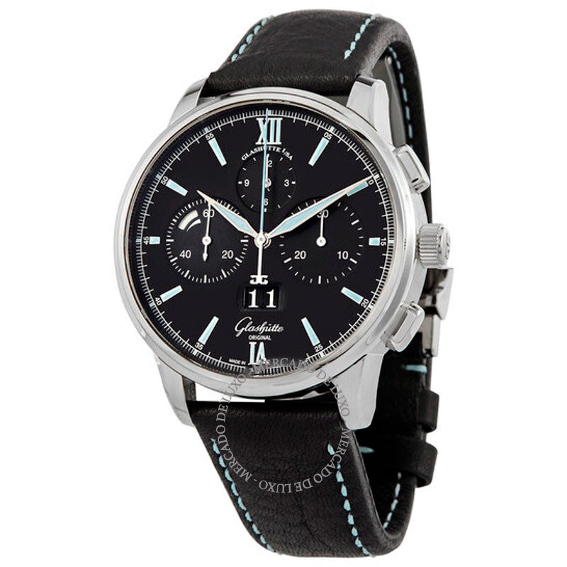 Relógio Senator 42 mm Cronógrafo Panorama Data Automático Mostrador Preto 42 mm - Mercado de Luxo - O Maior E-Commerce de Bens, Produtos e Serviços de Luxo do Brasil.