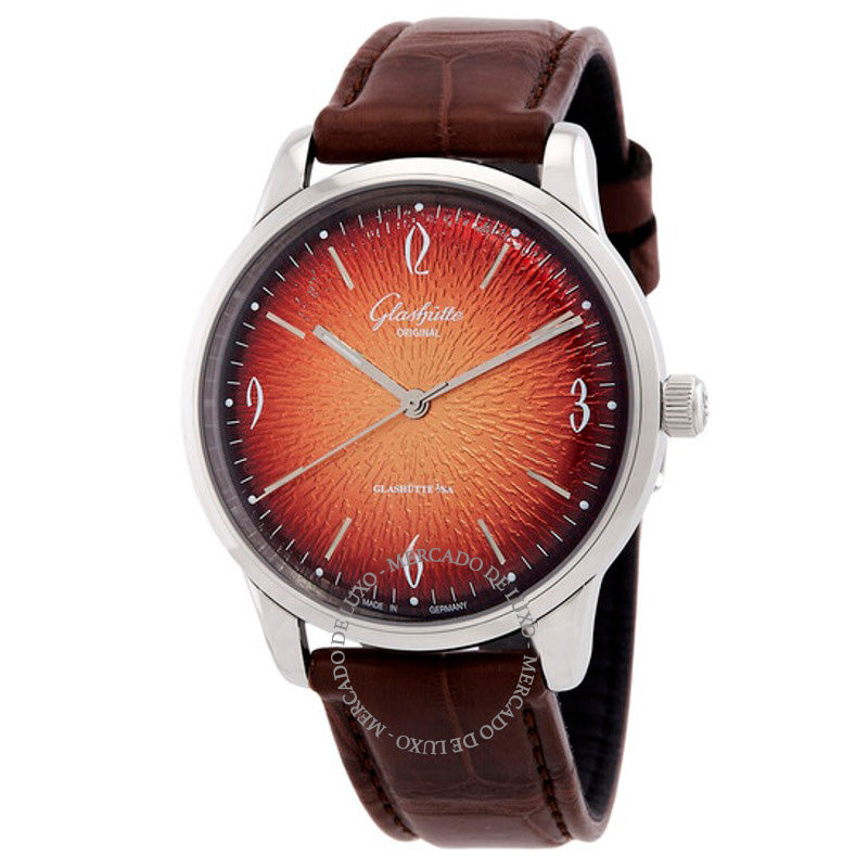 Relógio Senator Edição dos anos 60 do século XX Mostrador laranja automático 39 mm - Mercado de Luxo - O Maior E-Commerce de Bens, Produtos e Serviços de Luxo do Brasil.