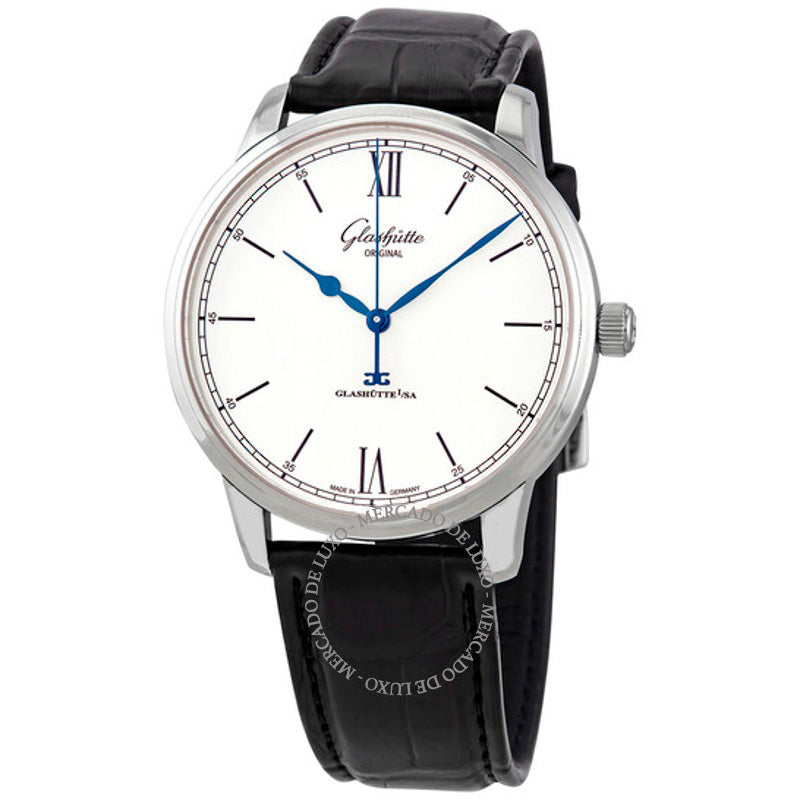 Relógio Senator Excellence Automático Mostrador Prata Envernizado  - Mercado de Luxo - O Maior E-Commerce de Bens, Produtos e Serviços de Luxo do Brasil.