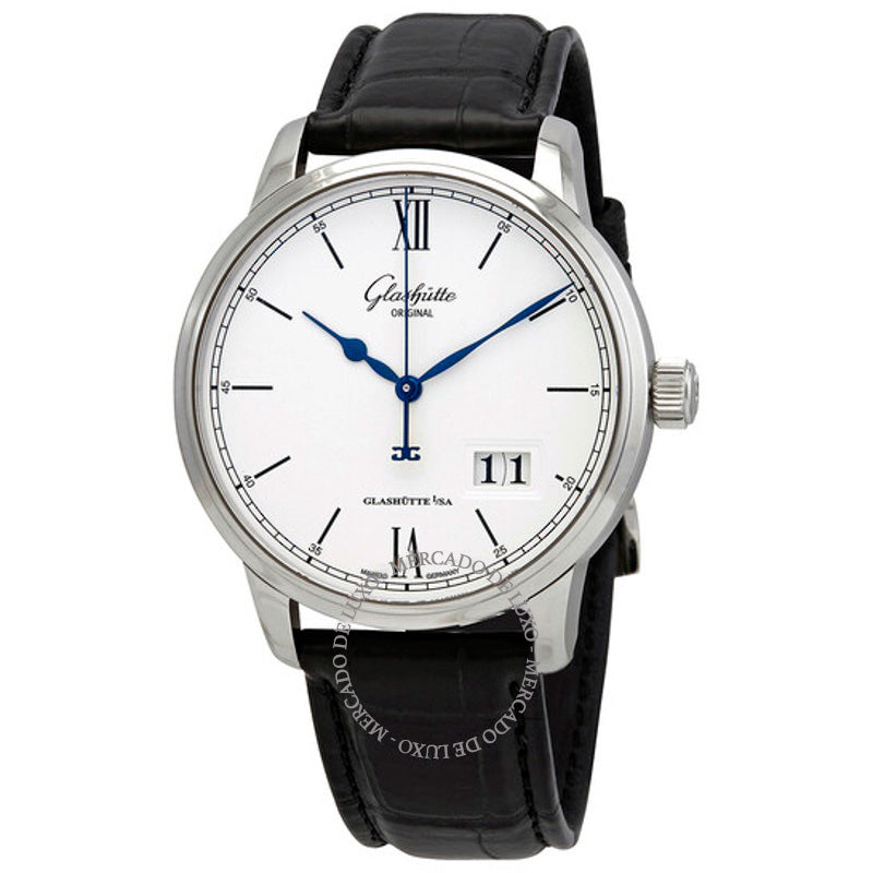 Relógio Senator Excellence Panorama Automático Mostrador Prateado 40 mm - Mercado de Luxo - O Maior E-Commerce de Bens, Produtos e Serviços de Luxo do Brasil.