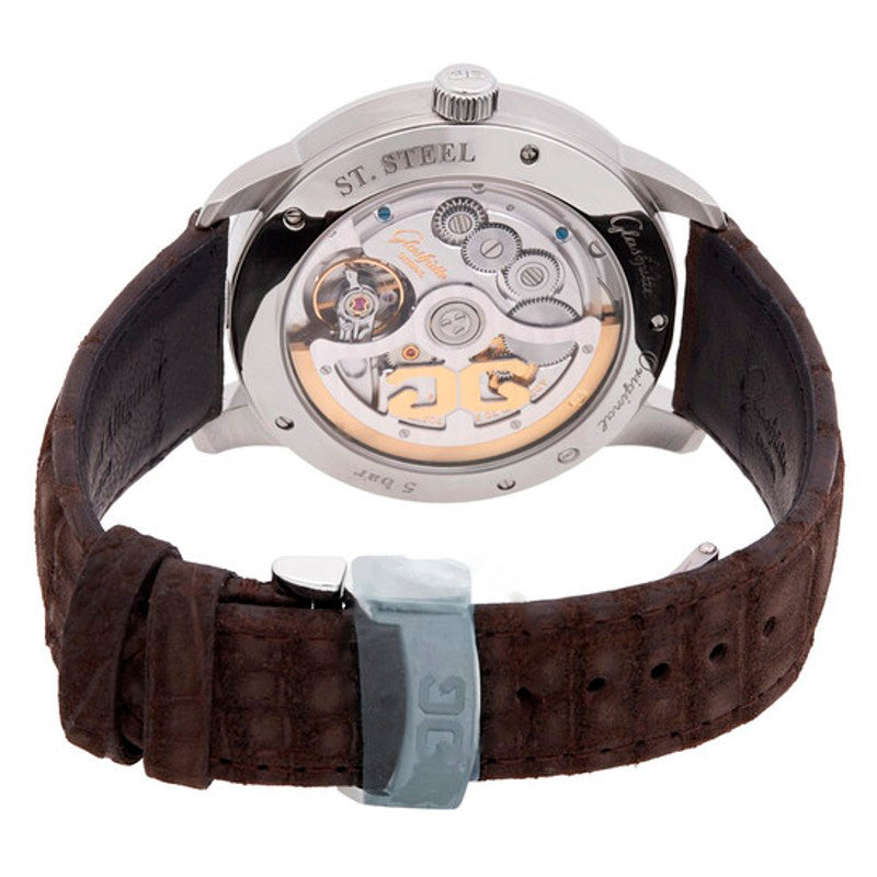 Relógio Senator Excellence Panorama Date Automático Mostrador Prateado 42 mm - Mercado de Luxo - O Maior E-Commerce de Bens, Produtos e Serviços de Luxo do Brasil.