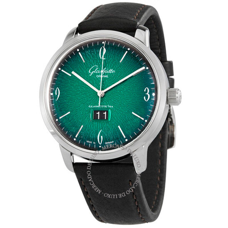 Relógio Senator Sixties Automático Mostrador Verde 42 mm - Mercado de Luxo - O Maior E-Commerce de Bens, Produtos e Serviços de Luxo do Brasil.