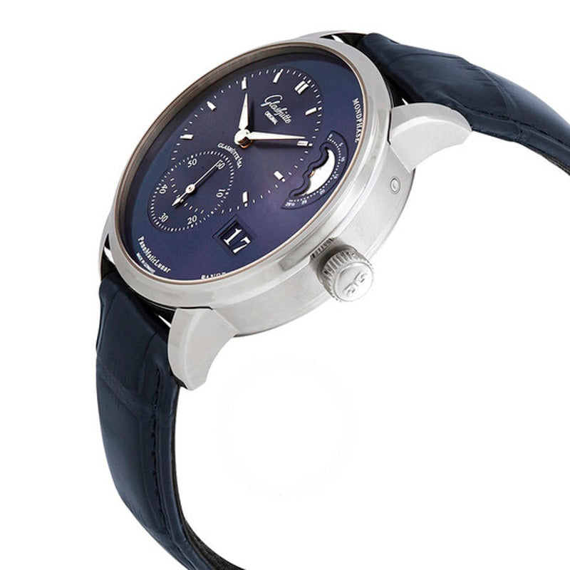 Relógio PanoMaticLunar Automático Mostrador Azul  - Mercado de Luxo - O Maior E-Commerce de Bens, Produtos e Serviços de Luxo do Brasil.