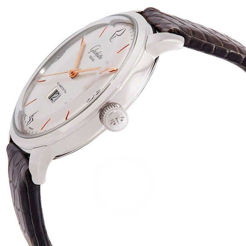 Relógio Panorama dos anos 60 com data mostrador automático prateado 42 mm - Mercado de Luxo - O Maior E-Commerce de Bens, Produtos e Serviços de Luxo do Brasil.