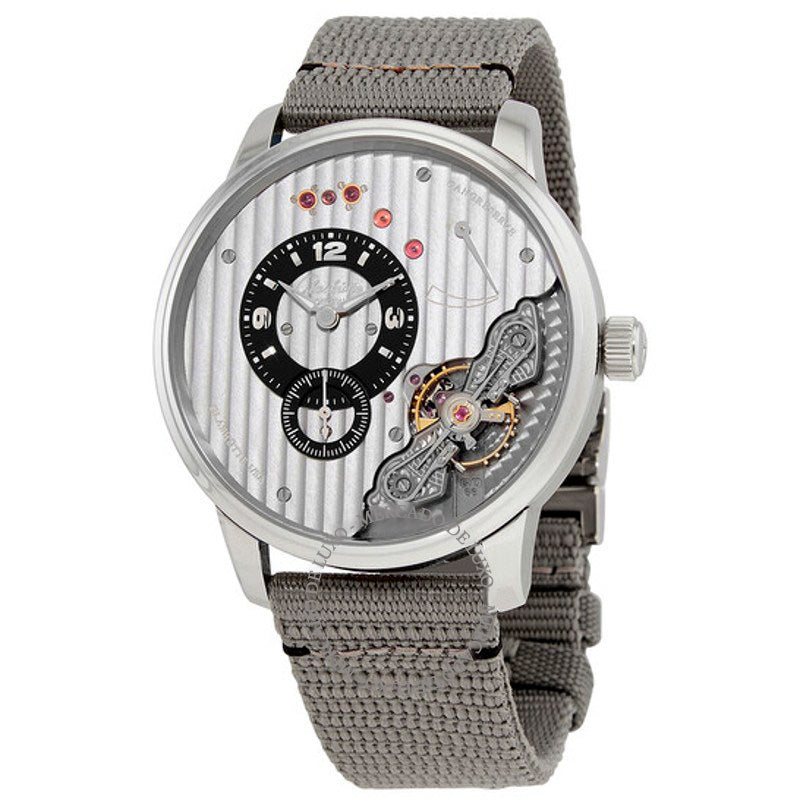 Relógio PanoInverse Corda Manual Mostrador Cinza 42 mm - Mercado de Luxo - O Maior E-Commerce de Bens, Produtos e Serviços de Luxo do Brasil.