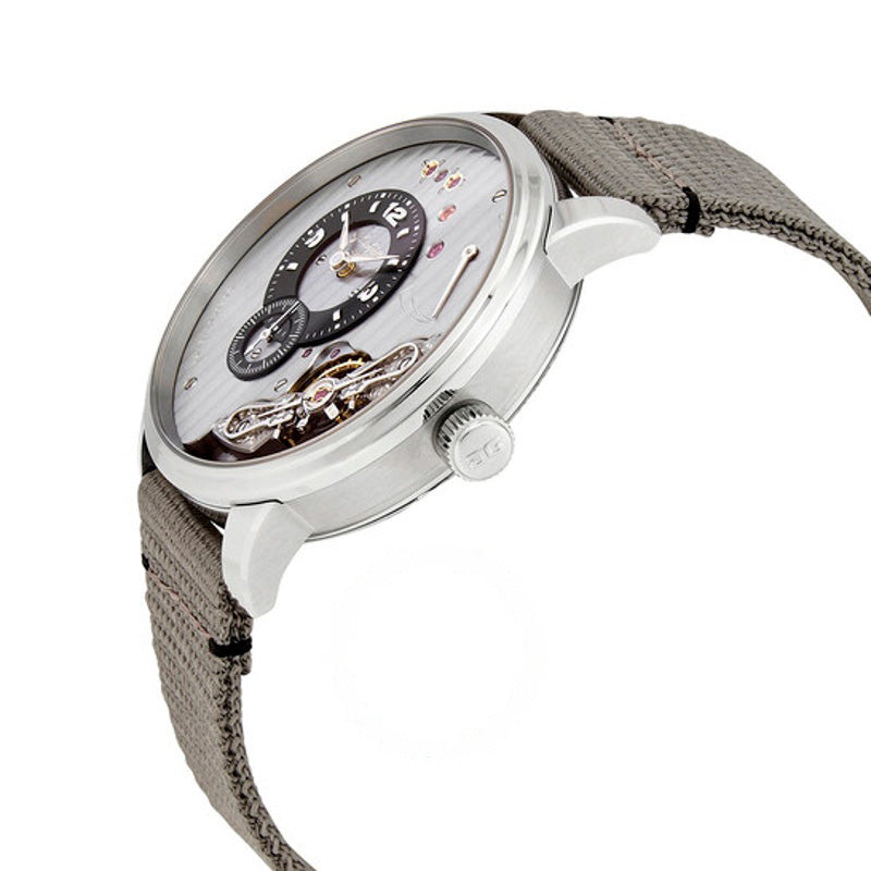 Relógio PanoInverse Corda Manual Mostrador Cinza 42 mm - Mercado de Luxo - O Maior E-Commerce de Bens, Produtos e Serviços de Luxo do Brasil.
