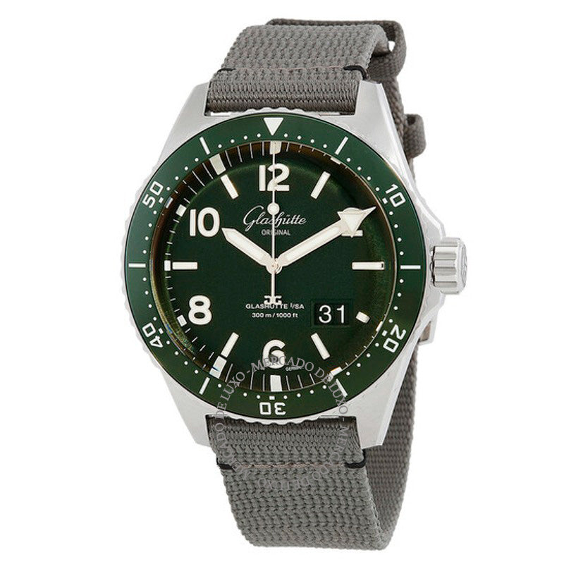 Relógio SeaQ Automático Mostrador Verde 43 mm - Mercado de Luxo - O Maior E-Commerce de Bens, Produtos e Serviços de Luxo do Brasil.