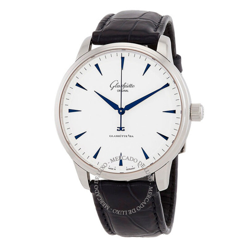 Relógio Mostrador branco automático 40 mm - Mercado de Luxo - O Maior E-Commerce de Bens, Produtos e Serviços de Luxo do Brasil.