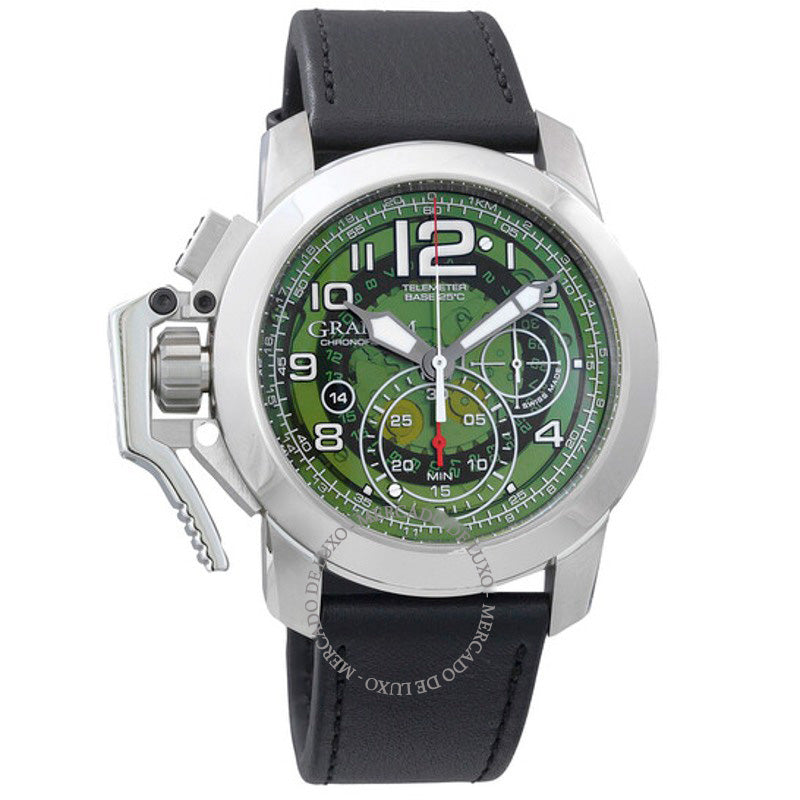 Relógio Chronofighter Cronógrafo Mostrador Esqueleto Verde 47 mm - Mercado de Luxo - O Maior E-Commerce de Bens, Produtos e Serviços de Luxo do Brasil.