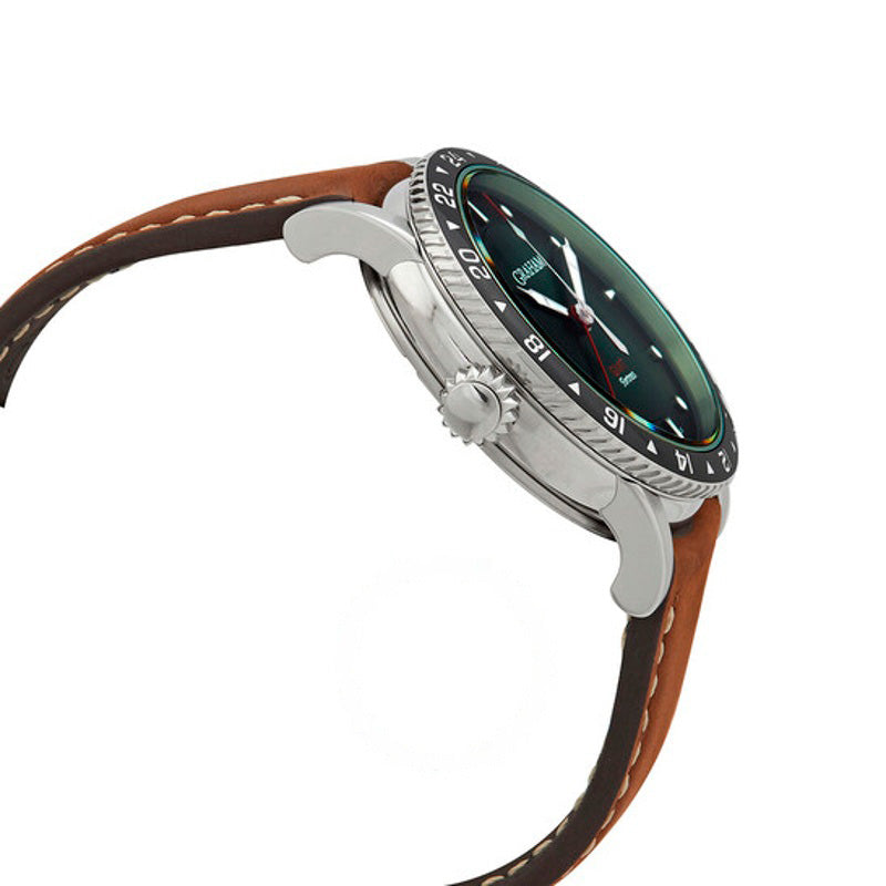 Relógio Fortress GMT Automático Mostrador Verde  - Mercado de Luxo - O Maior E-Commerce de Bens, Produtos e Serviços de Luxo do Brasil.