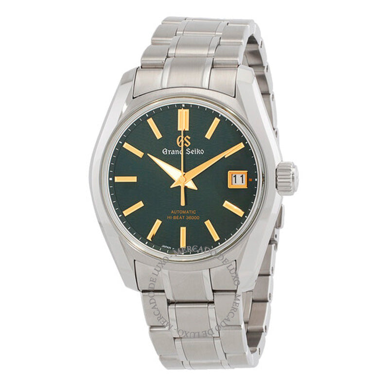 Relógio Heritage "Rikka" Automático Mostrador Verde 40 mm - Mercado de Luxo - O Maior E-Commerce de Bens, Produtos e Serviços de Luxo do Brasil.