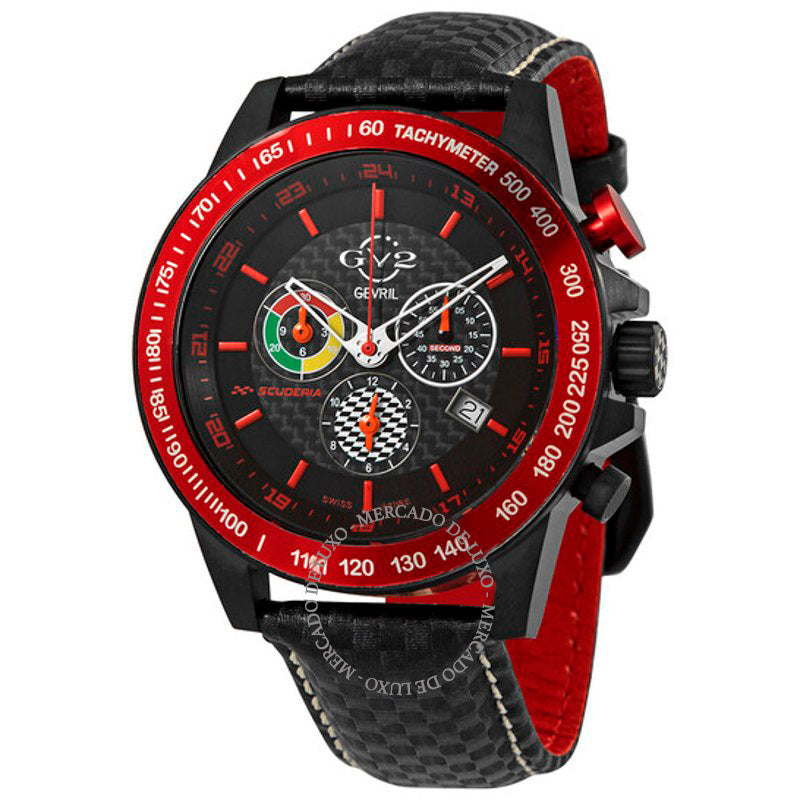 Relógio Scuderia Cronógrafo Taquímetro Mostrador Preto 45 mm - Mercado de Luxo - O Maior E-Commerce de Bens, Produtos e Serviços de Luxo do Brasil.