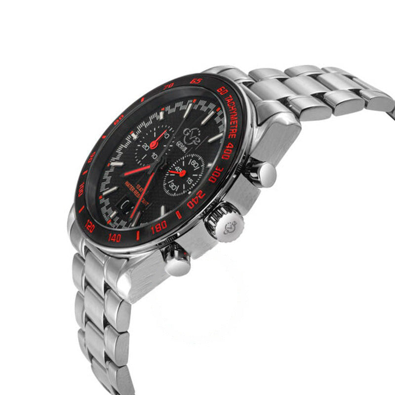 Relógio Freccia Chronograph Quartz Mostrador Preto 42 mm - Mercado de Luxo - O Maior E-Commerce de Bens, Produtos e Serviços de Luxo do Brasil.