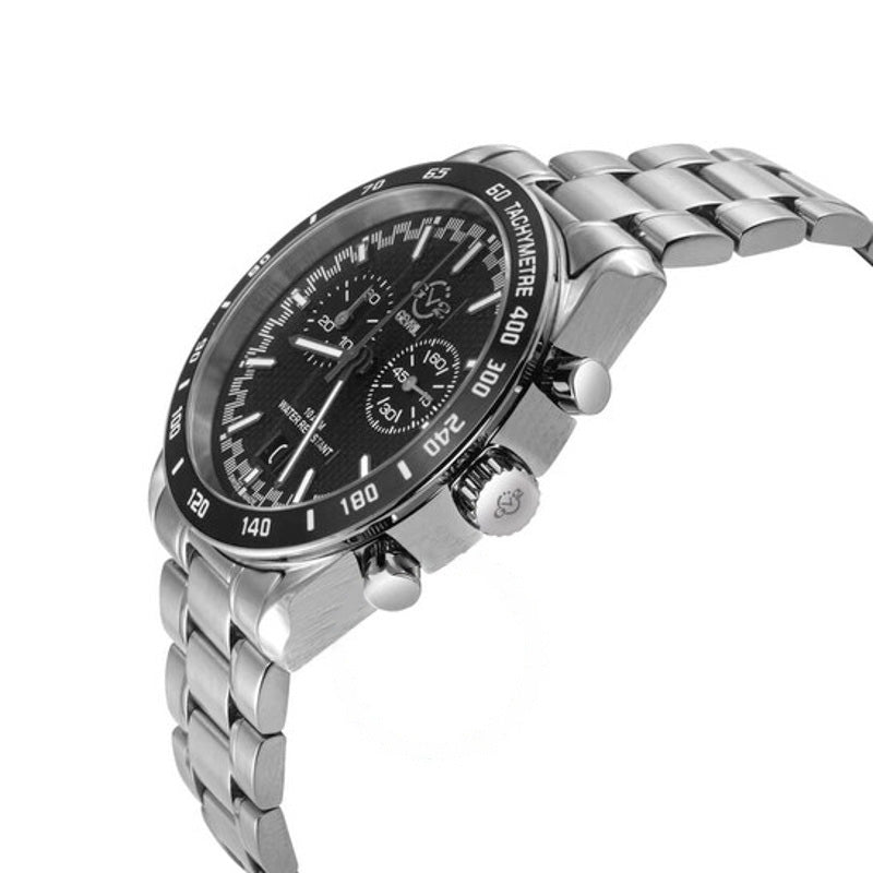 Relógio Freccia Chronograph Quartz Mostrador Preto  - Mercado de Luxo - O Maior E-Commerce de Bens, Produtos e Serviços de Luxo do Brasil.