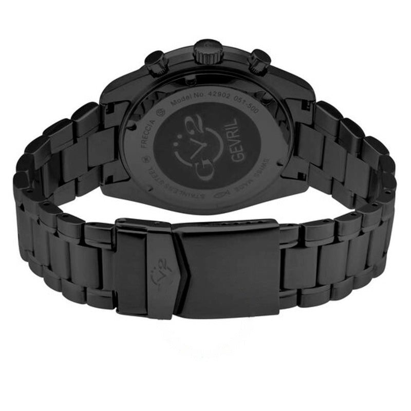 Relógio Freccia Chronograph Quartz Mostrador Preto 42 mm - Mercado de Luxo - O Maior E-Commerce de Bens, Produtos e Serviços de Luxo do Brasil.