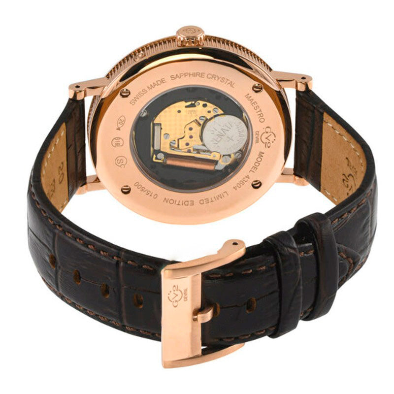 Relógio Mostrador cinza de fases da lua de quartzo Maestro 42 mm - Mercado de Luxo - O Maior E-Commerce de Bens, Produtos e Serviços de Luxo do Brasil.