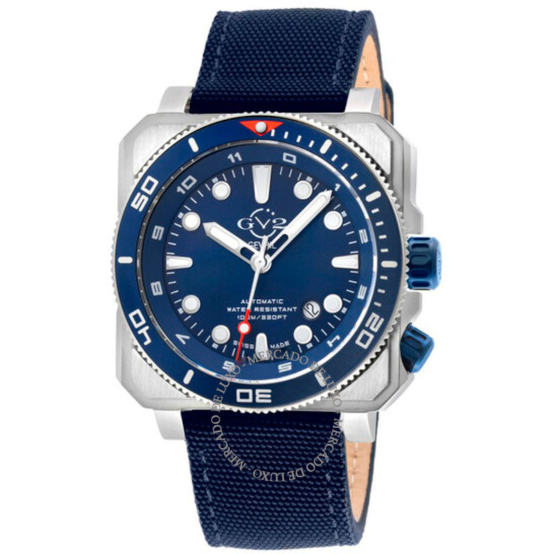 Relógio XO Submarine Automático Mostrador Azul 44 mm - Mercado de Luxo - O Maior E-Commerce de Bens, Produtos e Serviços de Luxo do Brasil.