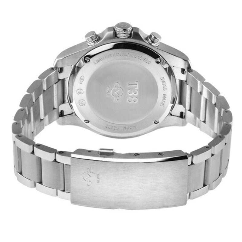 Relógio Cronógrafo T38 Quartzo Mostrador Azul 45 mm - Mercado de Luxo - O Maior E-Commerce de Bens, Produtos e Serviços de Luxo do Brasil.